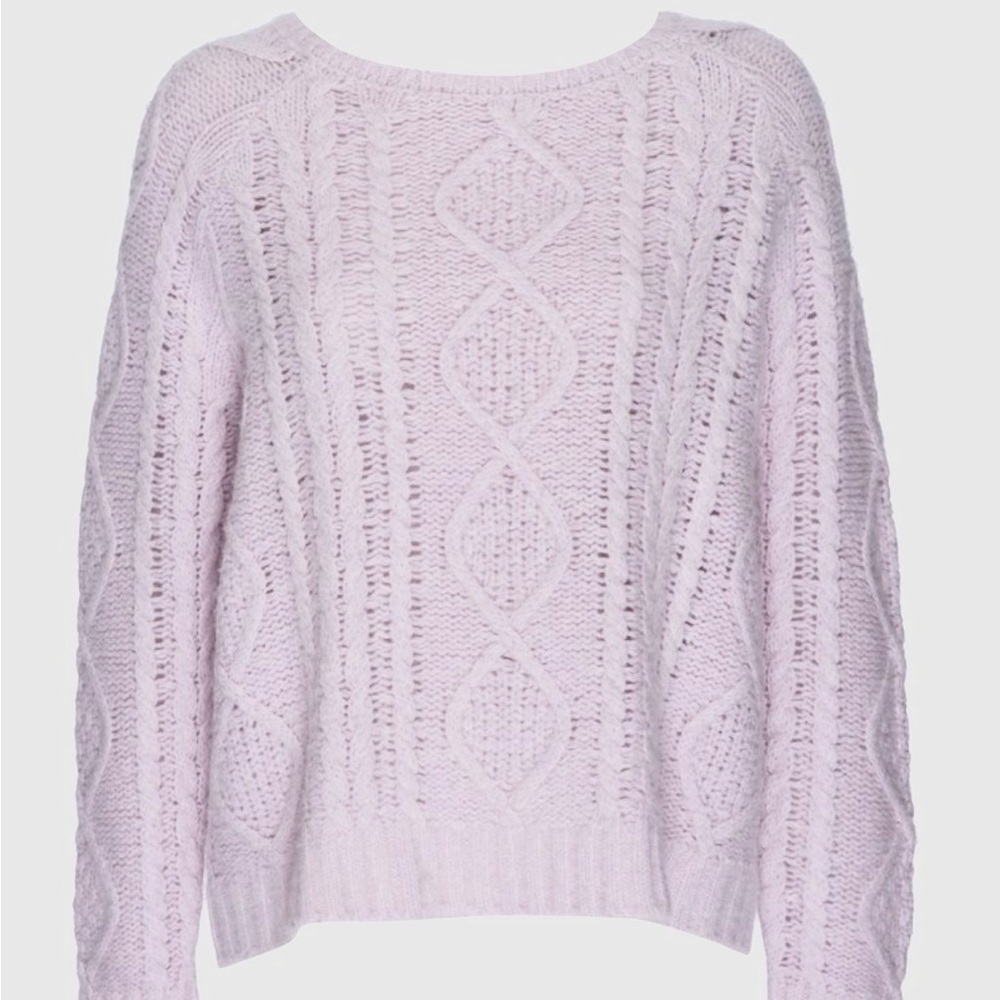 Le Superbe Bridge Backless Merino Wool & Cashmere Sweater